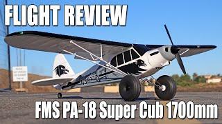 From the Field -- FMS PA-18 Super Cub EP 1700mm Assembly & Flight Review