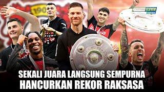 Rekor Para Raksasa Tak Berguna Didepan King Werkself! Kronologi Leverkusen Juara Raih Invincible