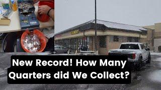 Finally! Record Coin Collection at the Laundromat! How Much Did We Make This Week?