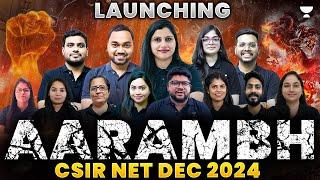 CSIR NET Dec 2024 | AARAMBH Batch for CSIR NET | Unacademy CSIR NET