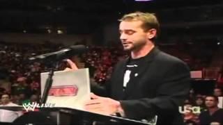 CM Punk Funny Moment With Raw`s GM + Michael Cole RKOed