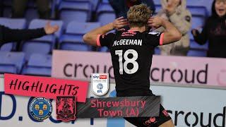 HIGHLIGHTS: Shrewsbury Town 1 Northampton Town 1