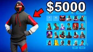 Trading a $1 Fortnite Account into a $5,000 RARE Account!