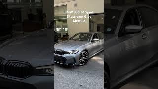 2024 BMW 330i M Sport LCI in Skyscraper Grey Metallic #bmw #330i