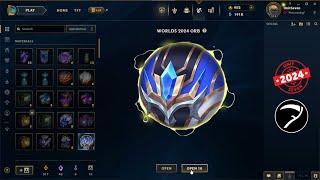 50x Worlds 2024 Orbs (Worlds 2024 Mega Orb Bundle) opening - League Of Legends