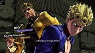 Jojo's Bizarre Adventure : Eyes Of Heaven - All DIO Unique Intro Dialogue