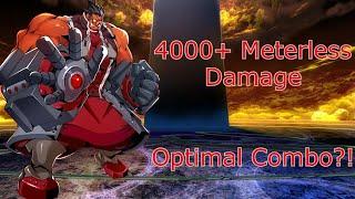 I Learned An Optimal Tager Combo From A JOKE VIDEO [BBCF]