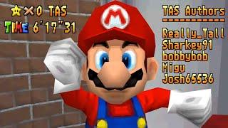 [TAS] Super Mario 64 DS Beaten With 0 Stars in 6:17.31