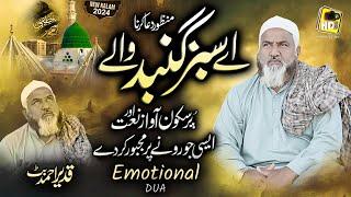 Emotional Dua  Aye Sabz Gumbad Wale - Qadeer Ahmed Butt - New Naat 2024 - HDS Production