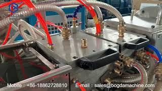 BOGDA Extrusion Mold Die Head Vacuum Calibration Cooling Table For Plastic PP PE PS Profiles