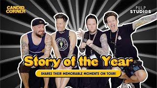 STORY OF THE YEAR reminisces their memorable moments happened on tour! | CANDID CORNER