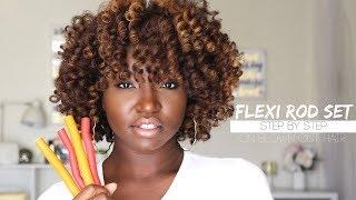 HOW TO : FLEXI ROD SET | Creme of Nature NEW BLOW OUT CREME