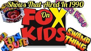 Shows That Aired In 1990 On Fox Kids! #90s #foxkids