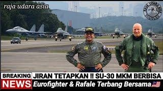 TAHNIAH !! Panglima Tudm Terbangkan Su 30Mkm Bersama Eurofigther Typoon, Rafale Pacific Skies 2024