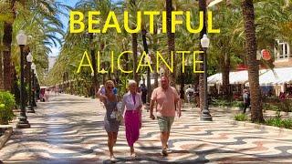 ALICANTE SPAIN 2024   Best city for sommer vacation in Costa Blanca [4K UHD]