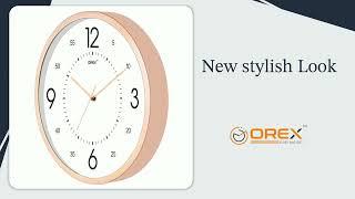 Orex Clock and Gift wall clock design