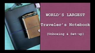 World's Largest Traveler's Notebook??