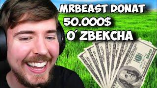 Minecraftni yutgan 50.000$ yutadi - @MrBeastGaming O'zbekchada  #sanchesblack