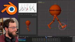 ANIMER UN PERSONNAGE QUI MARCHE | Tutoriel d'animation 3D sur Blender