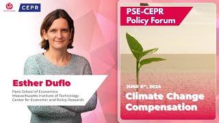 Keynote Lecture: "Climate Change Compensation", Esther Duflo