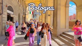 Bologna Italy  - Summer 2024 - 4k HDR 60fps Walking Tour (▶163min)
