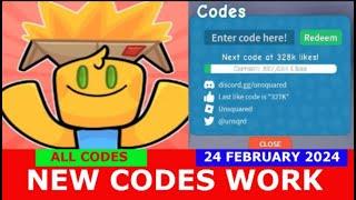 *NEW CODES* [Pasta Dreams area] Unboxing Simulator ROBLOX | ALL CODES | FEBRUARY 24, 2024