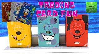 Disney Card Fun 100 Joyful Trading Cards Pack Opening Review CollectorCorner