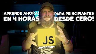 Aprende JavaScript Ahora! curso completo desde cero para principiantes