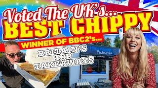 I REVIEW The UK's BEST Fish and Chip Shop WINNER of BBC TWO's Britain's Top Takeaways with Sara Cox