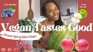 Ocean Spray Juice Dupe Recipe | The Healthy Version | Vegan Tastes Good Recipes