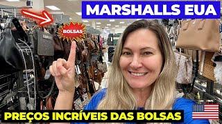 MARSHALLS em ORLANDO: Você vai PIRAR com os PREÇOS de BOLSAS nessa loja.