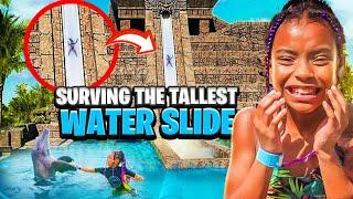 I SURVIVED the TALLEST water slide in the BAHAMAS! See that and more!