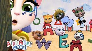 Alphabet Lore But My Talking Tom Friends Squid Game 