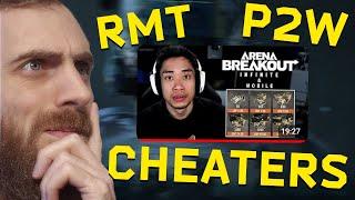RMT, P2W & Cheaters - Arena Breakout Infinite & Mobile