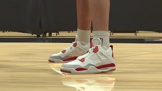 NBA 2K25 Next Gen Shoe Creator - Air Jordan 4 x Nike SB "Varsity Red"