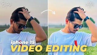 VIDEOGRAPHY with iPhone 15 | iPhone 15 video editing | iPhone 15 video test | devhr71
