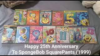Happy 25th Anniversary To SpongeBob SquarePants (1999)