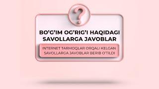 SAVOLLARGA JAVOBLAR (ARTROZ VA ARTRIT BO‘G‘IMLAR HAQIDA/АРТРОЗ ВА АРТРИТ БЎҒИМЛАР КАСАЛЛИГИ ҲАҚИДА)