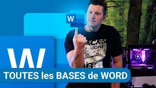 MEGA TUTO : Les BASES de WORD - 2H de formation gratuite pour débutant sur Microsoft Word 2024 !