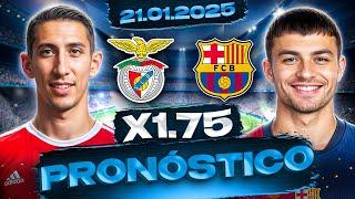  Benfica vs Barcelona 21.01.2025 – Pronósticos y Consejos de Apuestas