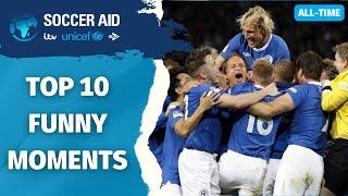 Top 10 Funny Moments in Soccer Aid History