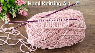 super knitting pattern stitch Easy and beautiful knitting pattern!