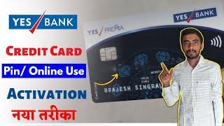 Yes Bank Credit Card Activation 2024 | Yes Bank Credit Card Activate Kaise Kare 