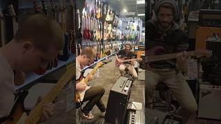 Guitar Center Shred & Improv Jam w my Bro  #guitar #improv #jamming