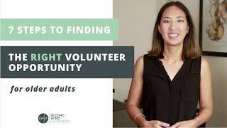 How to Find the RIGHT Volunteer Gig (For Retirees 50+)