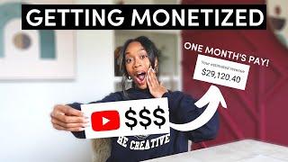 YOUTUBE MONETIZATION PROCESS | Eligibility, Taxes, Shorts Fund, & Revealing My Monthly Payments!