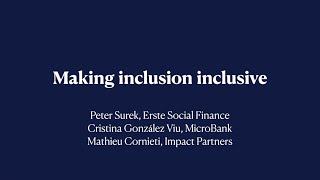30YearsBold Event. Making inclusion inclusive.