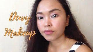 DEWY PINKY AND FRESH MAKEUP LOOK | Simply Yosh