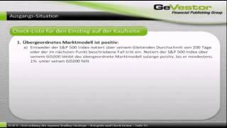 Trader Kurs I So geht die Anwendung einer Aktienmarktstrategie