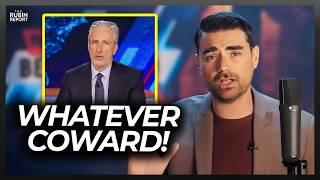 Ben Shapiro's Response to Jon Stewart's Nasty Attack Is Perfect